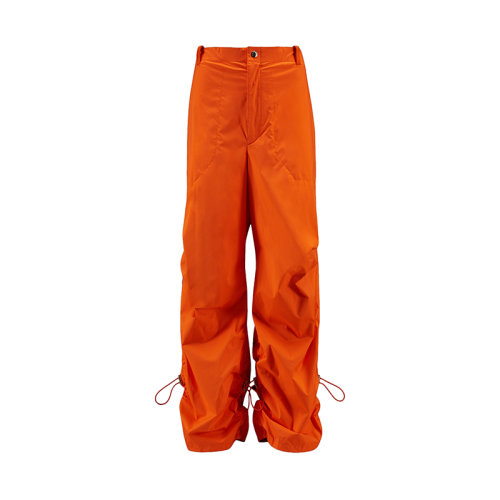 Moncler/蒙克萊 22年秋冬新款 1952系列 男士亮橙色2.5層科技尼龍長褲H20922A00006M2030318