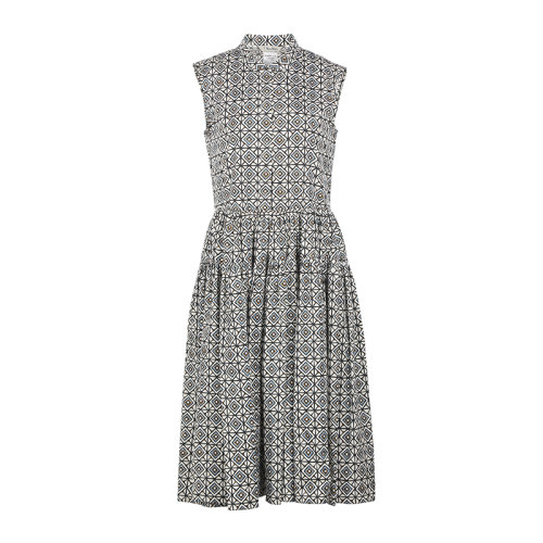 MaxMara/麥絲瑪拉22春夏S MaxMara無袖棉質女士連衣裙92211421000ZAMBRA