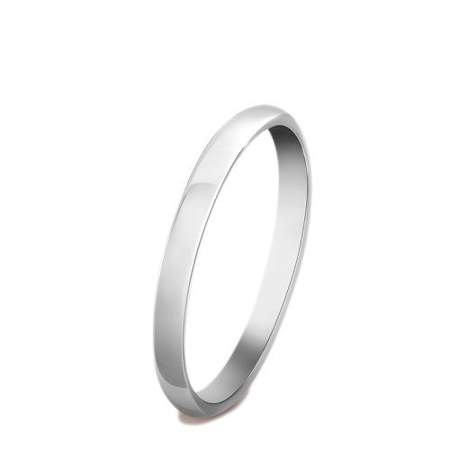 Van Cleef & Arpels/梵克雅寶 經典Alliance Tendrement系列 鉑金2毫米素環戒指婚戒VCARO9Y100