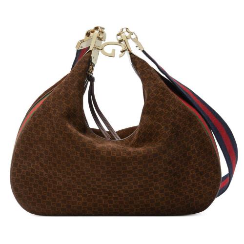  GUCCI古馳 22年秋冬 女士 Gucci Attache系列大號肩背包 702823 AABET 2556