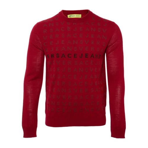  VERSACE JEANS COUTURE 男士紅色時尚休閑針織衫/毛衣 B5GMA814 6652 506 PLFSX