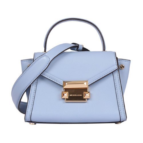 Michael Kors/邁克·科爾斯  女士牛皮革手提包 30T8GXIM1L PALE BLUE 淡藍色