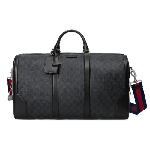  GUCCI古馳 22年秋冬 男士 GG黑色隨身旅行袋 478323 K5IAN 1095