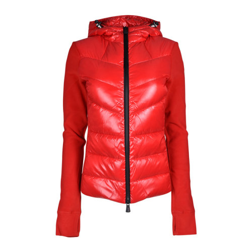 Moncler/蒙克萊 女士時尚休閑修身針織拼接夾克羽絨服外套多色可選  8G50000-80093