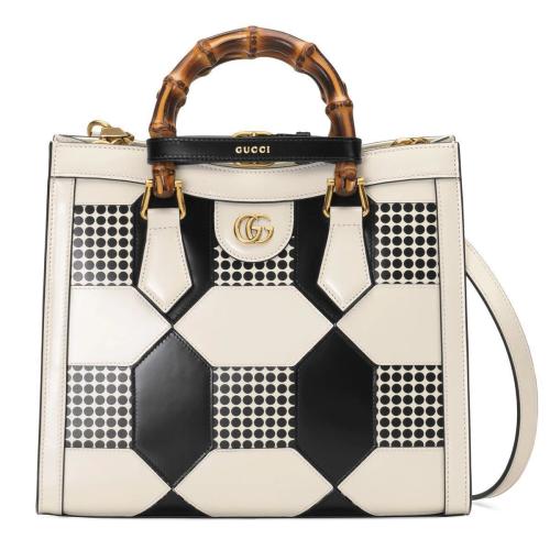  GUCCI古馳 22年秋冬 女士 Gucci Diana竹節小號托特包 660195 DS8QT 1168
