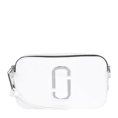 Marc Jacobs/馬克雅各布斯 女士白色牛皮單肩包斜挎包相機(jī)包女包 M0014867-128
