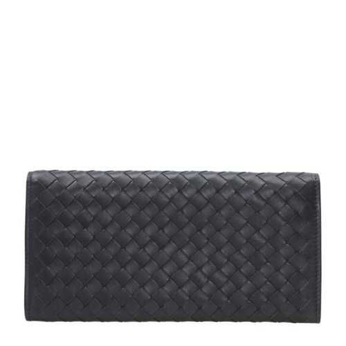 Bottega Veneta 寶緹嘉 牛皮編織紋理長款男士錢包