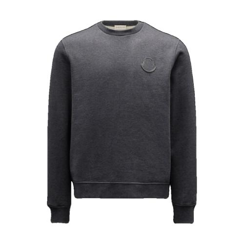  MONCLER蒙可蒙克萊 22年秋冬 男士 衛(wèi)衣 Logo Embroidered Sweatshirt H20918G00051899FL990