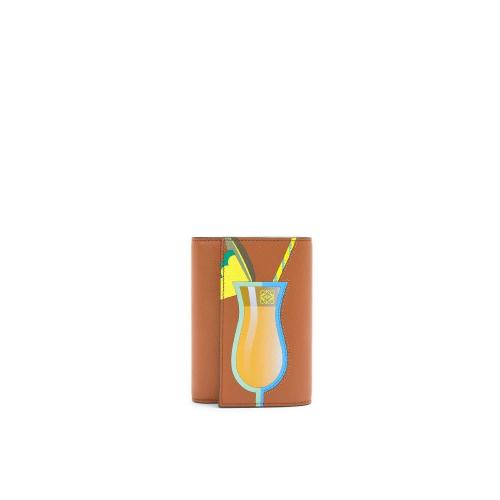  LOEWE羅意威 22年秋冬 女士 錢包 Cocktail small vertical wallet in classic calfskin C643S