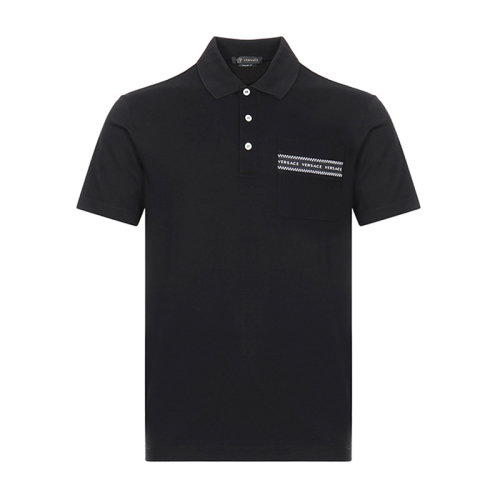 VERSACE/范思哲 男士短POLO 男士棉質短袖POLO衫 A85107 A231240