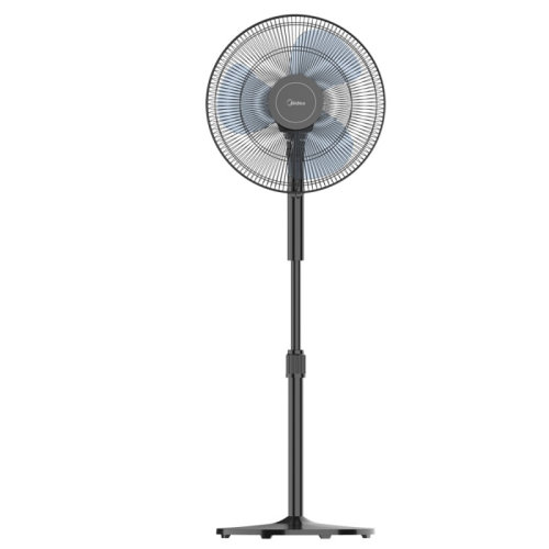 Midea/美的FSA40XE機械式電風扇無極調速三檔風速升降可調搖頭廣角送風家用落地扇