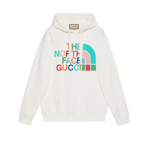  GUCCI古馳 22年秋冬 女士 The North Face x Gucci聯名系列棉質衛衣 615061 XJDYS 9095