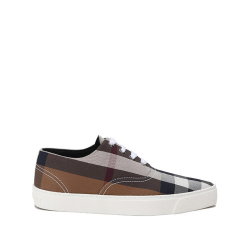 BURBERRY/博柏利 女款織物尖頭系帶休閑運動鞋多色House格紋 80421371