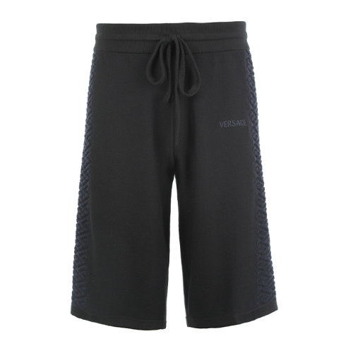 VERSACE/范思哲【22年新款】刺繡徽標抽繩寬松男士短褲100331A022年23