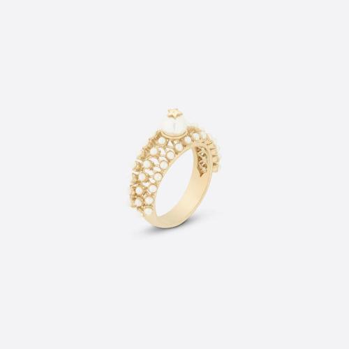  DIOR迪奧 22年秋冬 女士 戒指 Bague D-Renaissance R1315WOMRS_D301