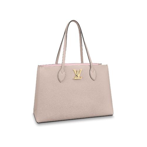  LV路易威登 22年秋冬 女士 手提包 Sac cabas Lockme M57346 預定商品2-6周發貨