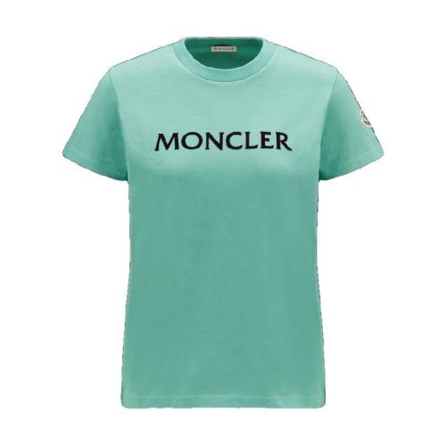  MONCLER蒙可蒙克萊 22年秋冬 女士 短袖T恤 徽標T恤 H20938C00012829HP81B
