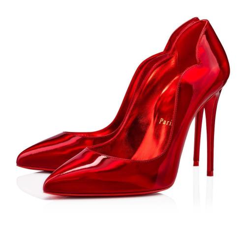  CL紅底鞋 女士 高跟鞋 Hot Chick 100 mm 3210007R492 預(yù)定商品1-3周發(fā)貨