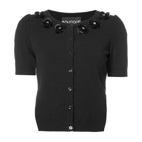 MOSCHINO/莫斯奇諾  女裝 女士黑色時尚春夏短袖T恤 A09101101555