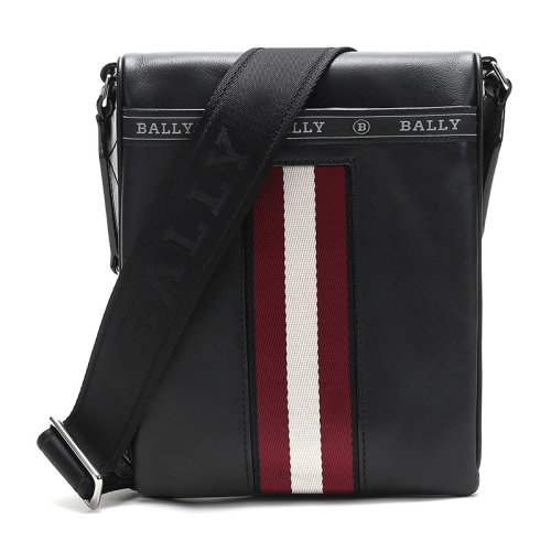 BALLY/巴利 男士皮質(zhì)單肩斜挎包 HUYA