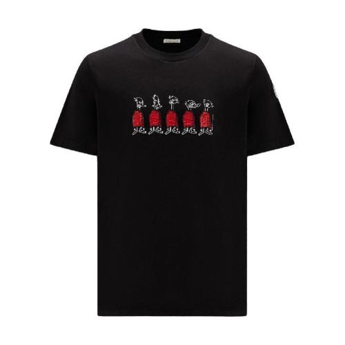  MONCLER蒙可蒙克萊 22年秋冬 男士 短袖T恤 Duck Motif T-Shirt H20918C00029829H8999