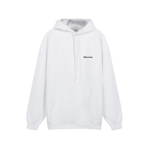 Balenciaga/巴黎世家 2021款 女衛衣 女士棉質寬松版加絨款連帽長袖衛衣運動衫 578135 TJV85