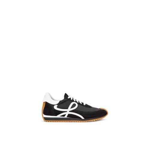  LOEWE羅意威 22年秋冬 男士 休閑運動鞋 Flow Runner in nylon and suede M816282X52-1102