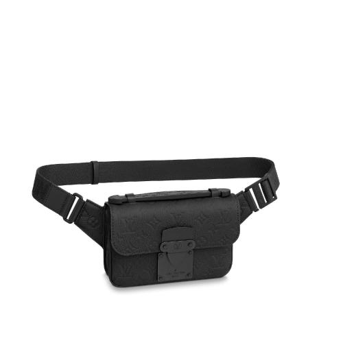  LV路易威登 22年春夏 男士 腰包 S Lock Sling 手袋 M58487 預定商品2-8周發貨