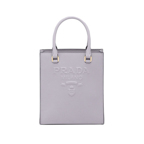 PRADA/普拉達 22新款 女士小號紫藤色saffiano皮革琺瑯徽標拆卸織物肩帶單肩手提斜挎包1BA333_NZV_F0230_V_N2A