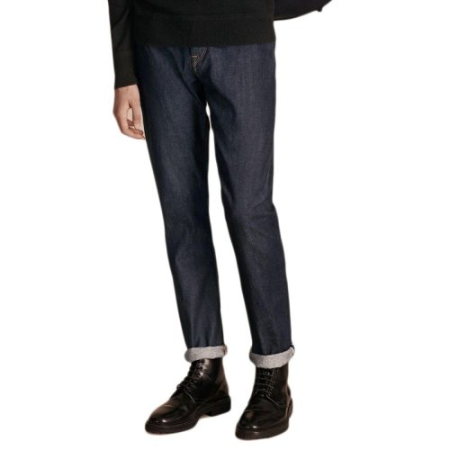  BURBERRY/博柏利 男士黑色棉質牛仔褲 3983610 PLFSX