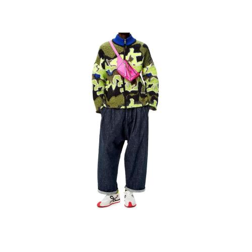  LOEWE羅意威 22年秋冬 男士 休閑褲 Low crotch denim trousers in cotton H526Y11X18-5400