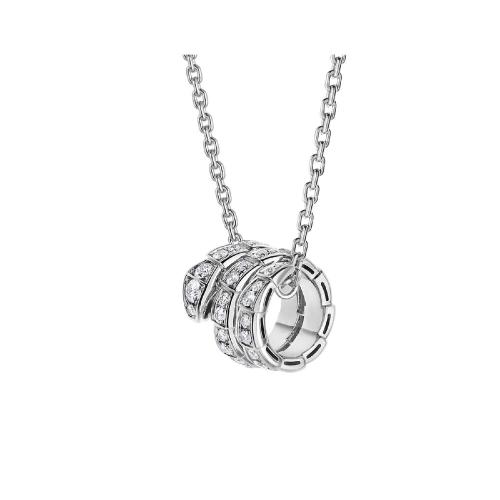  BVLGARI寶格麗 22年秋冬 女士 項(xiàng)鏈 Serpenti Viper Collier CL858926 預(yù)定商品1-3周發(fā)貨