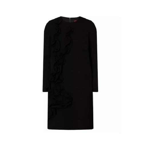  MaxMara/麥絲瑪拉 女士黑色時尚休閑連衣裙裙子 ZELIA-001 PLFSX