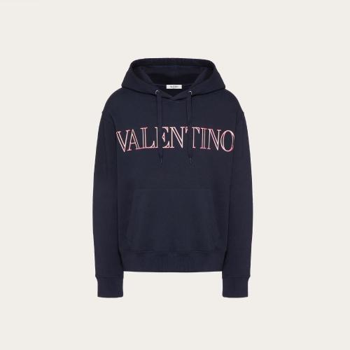  VALENTINO華倫天奴 22年秋冬 男士 長袖T恤 SWEAT-SHIRT IMPRIMé VALENTINO NEON UNIVERSE XV