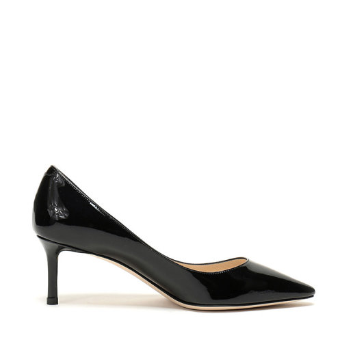 JimmyChoo/周仰杰 女士漆皮尖頭高跟鞋 ROMY 60 PAT