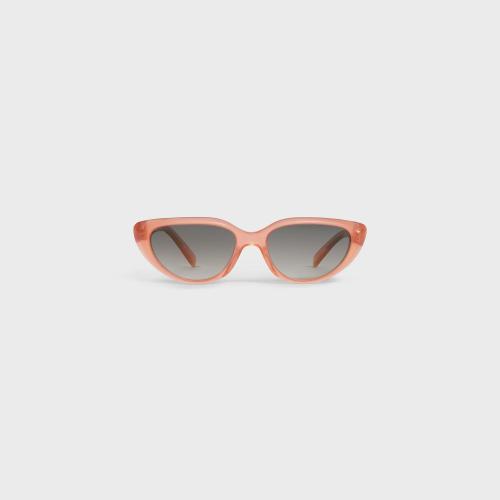  CELINE賽琳思琳 22年秋冬 女士 太陽眼鏡 LUNETTES DE SOLEIL CAT EYE S220 ACéTATE 4S220CPL
