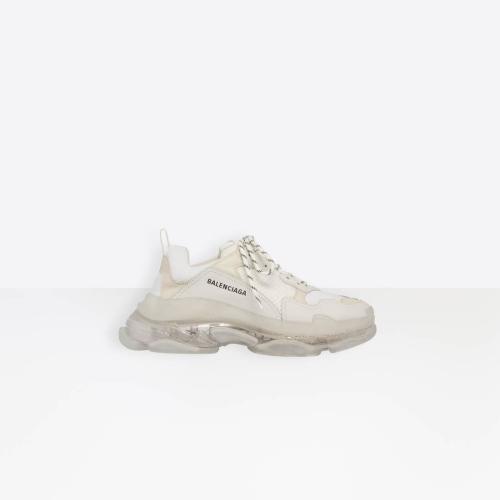  BALENCIAGA巴黎世家 22年秋冬 男士 休閑運動鞋 Triple S Clear Sole 運動鞋 541624W2FB19000 預定商品1-3周發貨