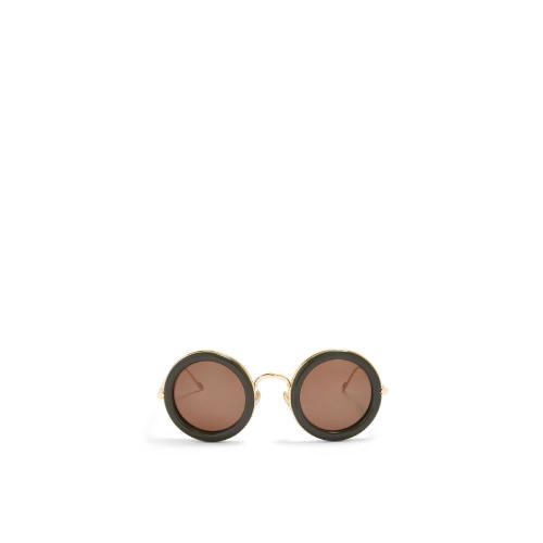  LOEWE羅意威 22年秋冬 女士 太陽眼鏡 Round sunglasses in acetate G735270X07-4217