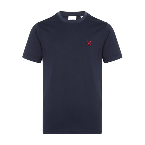 BURBERRY/博柏利專屬標(biāo)識(shí)圖案棉質(zhì) 男士短袖T恤衫 80140221