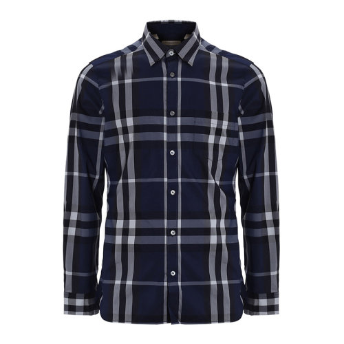 BURBERRY/博柏利 男裝 服飾 經典格紋 棉質襯衣 男士長袖襯衫 39544