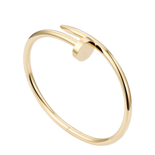 CARTIER/卡地亞 JUSTE UN CLOU 18K金黃金手鐲 B6048215