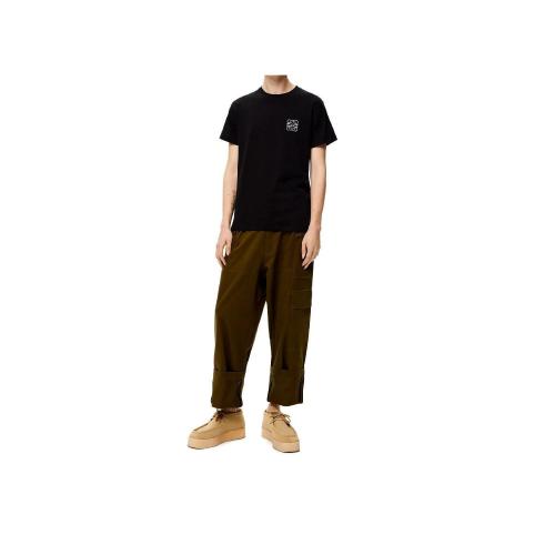  LOEWE羅意威 22年秋冬 男士 短袖T恤 Anagram T-shirt in cotton H526Y22J26-1100 預定商品1-3周發貨