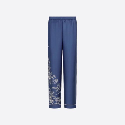  DIOR迪奧 22年秋冬 女士 休閑褲 Pantalon Dior Chez Moi 311P30A6853_X5825