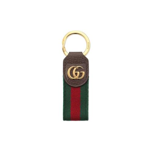  GUCCI古馳 22年秋冬 女士 Ophidia 系列鑰匙鏈 523161 HE2NG 8742 預定商品2-6周發貨