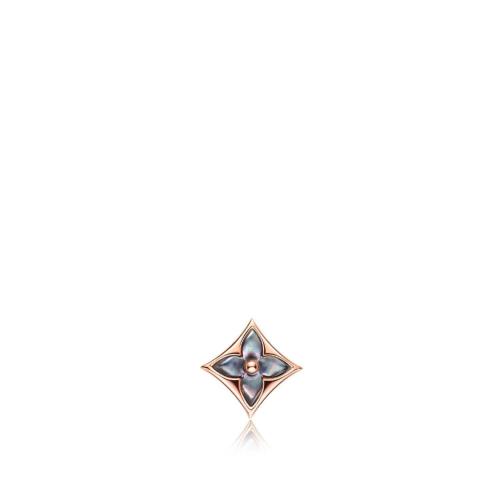  LV路易威登 22年秋冬 女士 耳環(huán) COLOR BLOSSOM 1*w*8K金貝殼耳釘 Q96433 預定商品2-8周發(fā)貨