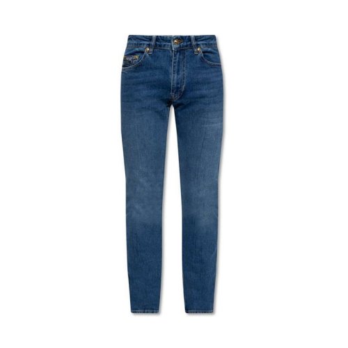  VERSACE JEANS COUTURE 男士牛仔藍(lán)色棉質(zhì)牛仔褲 72GAB5S4 CDW17 904 PLFSX