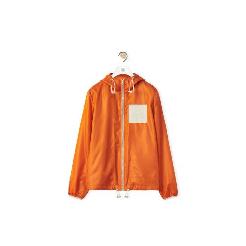  LOEWE羅意威 22年秋冬 女士 夾克 Hooded jacket in ripstop shell S359Y02X57-9120