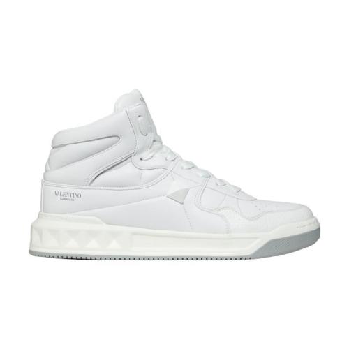  VALENTINO華倫天奴 22年秋冬 男士 休閑運動鞋 Sneakers mi-hautes ONE STUD en nappa XY2S0E6