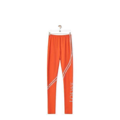  LOEWE羅意威 22年秋冬 女士 休閑褲 LOEWE leggings in polyamide S359Y27X21-9120