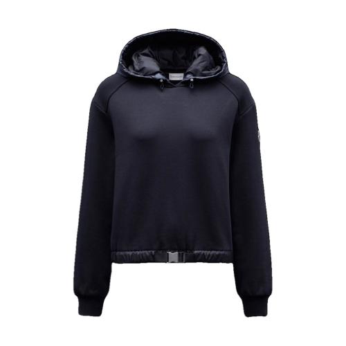  MONCLER蒙可蒙克萊 22年秋冬 女士 長袖T恤 Fleece Hoodie H20938G00012809LC999
